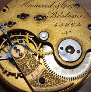 E. Howard & Co. Watch Insides  Please Read All of Description!!
